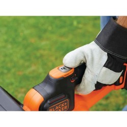 Taille-haies électrique sans fil + batterie 2Ah + chargeur - BLACK&DE
