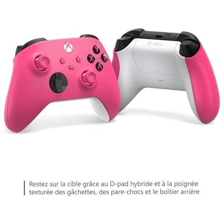 Manette de jeu - Xbox - Sans fil - Rose Manette de jeu - Xbox - Sans fil - Rose