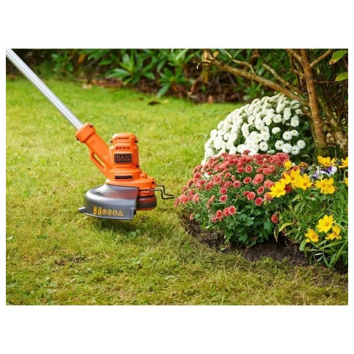 Coupe-bordure électrique BLACK+DECKER - BESTA525-QS - 450W - 25 cm - Filaire - avec 2 Poignées