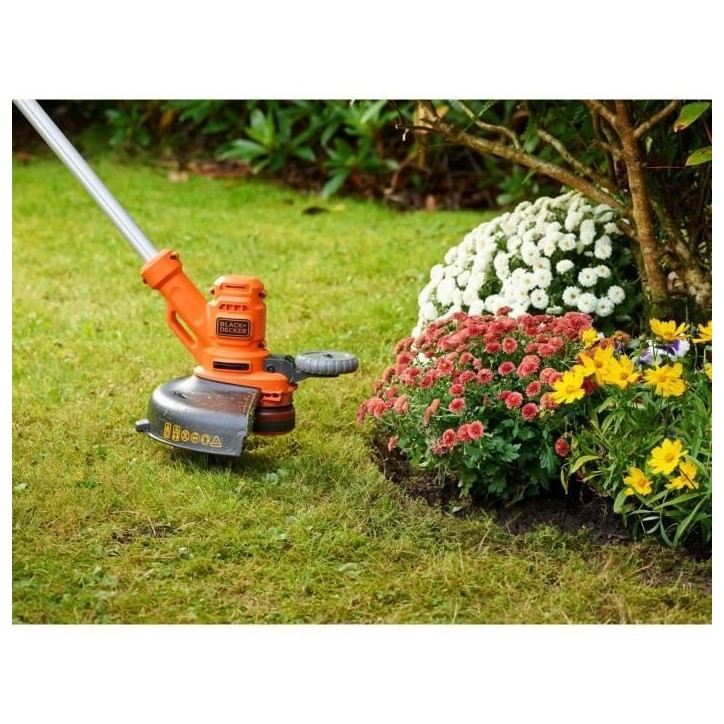 Coupe-bordures 3 en 1 électrique filaire - BLACK&DECKER - BESTA530CM-QS - 550W - 30cm - dresse-bordures + tonte