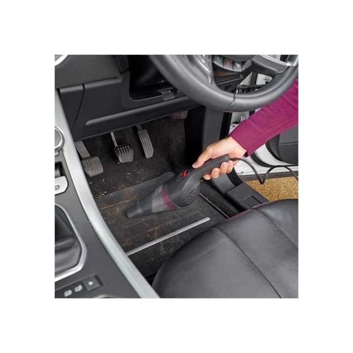 Aspirateur a main Dusbuster Auto BLACK+DECKER - NVB12AV-XJ - Spécial voiture - Branchement allume-cigare