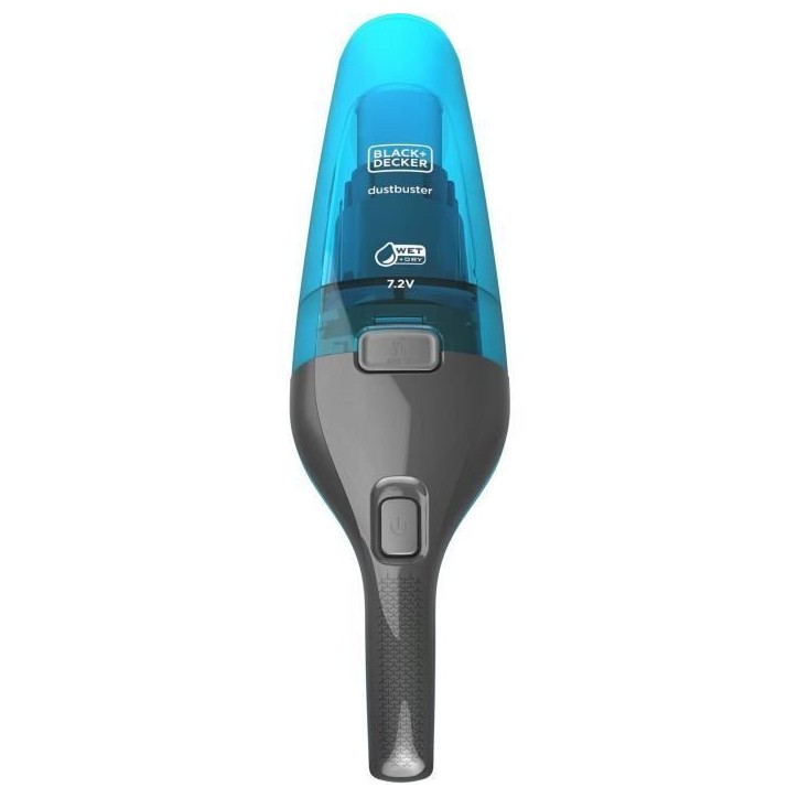 Aspirateur a main BLACK+DECKER WDC215WA-QW Dustbuster Lithium Eau et poussiere 7,2V sans fil - Bleu