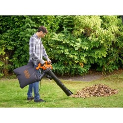 Aspirateur souffleur broyeur filaire BLACK+DECKER - BEBLV260-QS - 2600