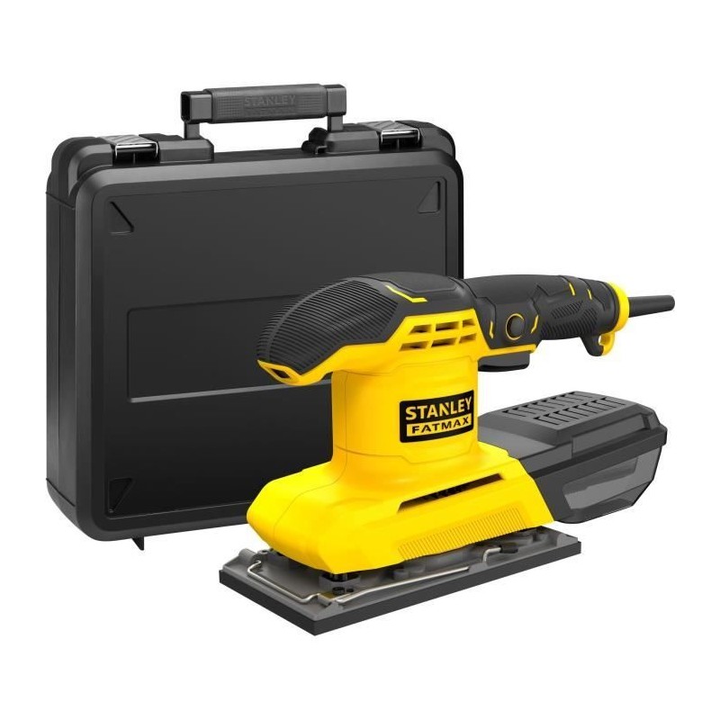 Stanley - FatMax STANLEY FATMAX Ponceuse orbitale 280 W 1/3 Ø orbite Stanley - FatMax STANLEY FATMAX Ponceuse orbitale 280 W 1/3 Ø orbite