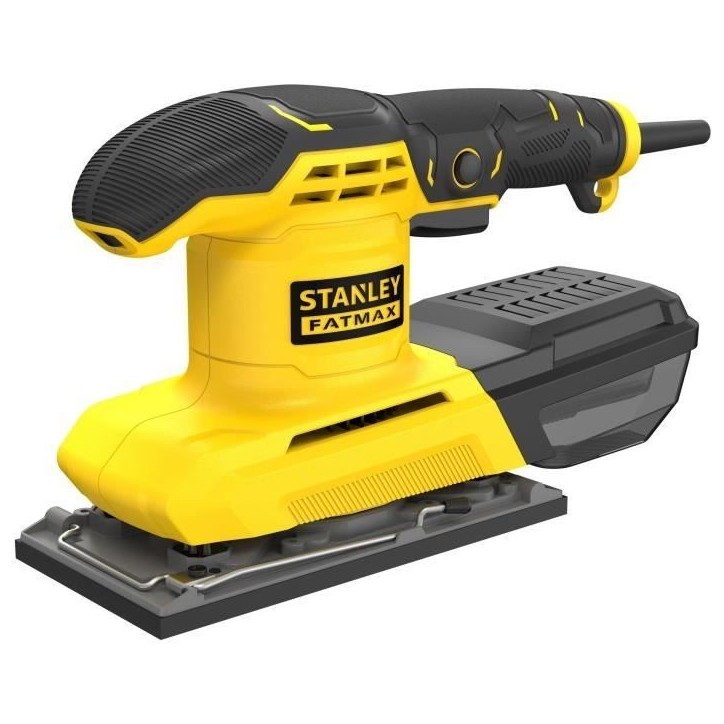 Stanley - FatMax STANLEY FATMAX Ponceuse orbitale 280 W 1/3 Ø orbite 2 mm avec mallette - FMEW214K-QS