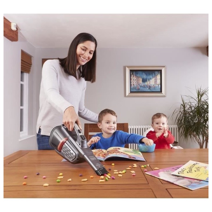 Aspirateur a main BLACK+DECKER BHHV520JF-QW Dustbuster Lithium 18V Aspirateur a main BLACK+DECKER BHHV520JF-QW Dustbuster Lithium 18V
