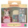 SYLVANIAN FAMILIES - 5014 - Set Maman Lapin Chocolat et Réfrigérateu
