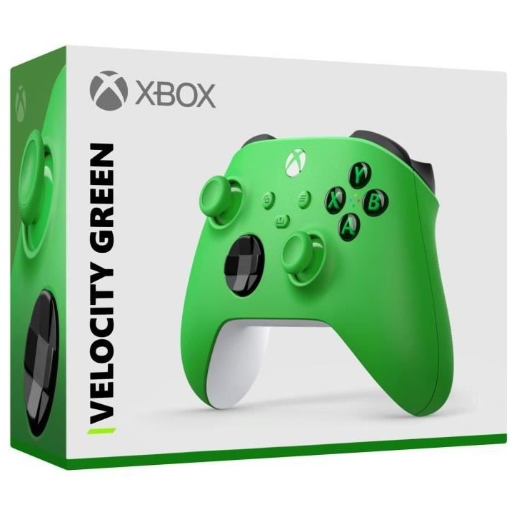 Manette de jeu - Xbox - Sans fil - Velocity Green Manette de jeu - Xbox - Sans fil - Velocity Green