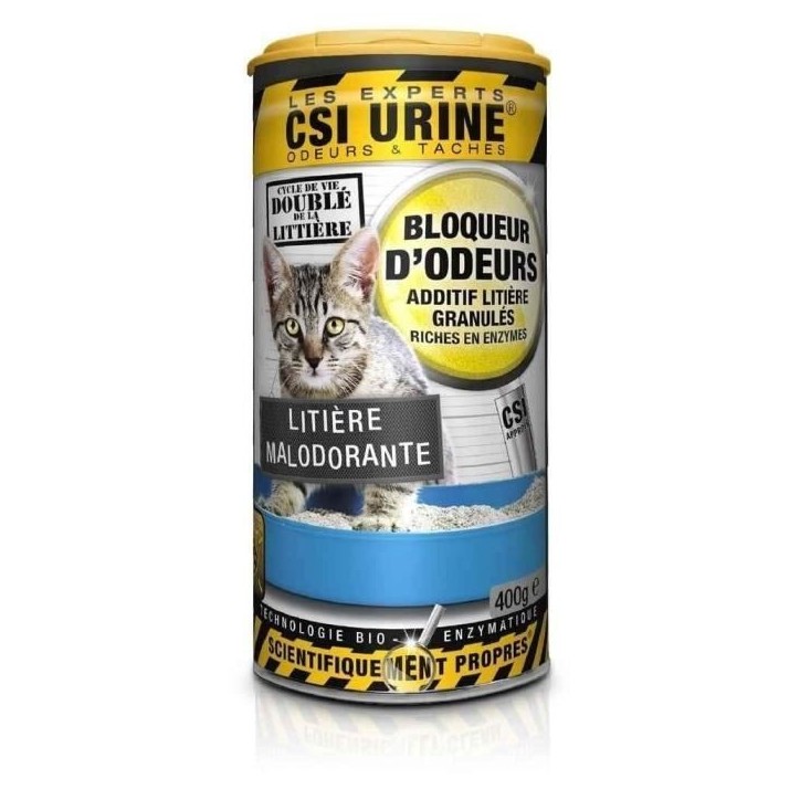 Granulés litiere CSI URINE 400gr Granulés litiere CSI URINE 400gr