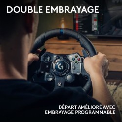 Volant de course et pédales G923 - Logitech G - Compatible Xbox serie