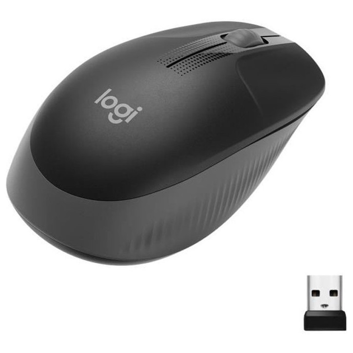 Souris - Sans fil - Logitech - M190 - Noir Souris - Sans fil - Logitech - M190 - Noir