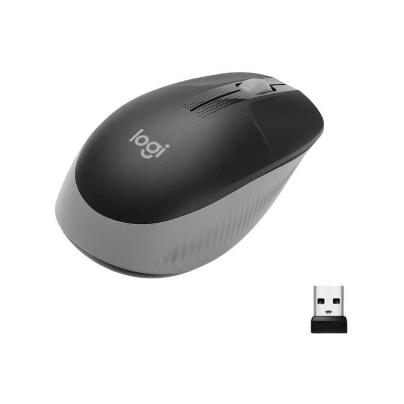 Souris - Sans fil - Logitech - M190 - Gris Souris - Sans fil - Logitech - M190 - Gris