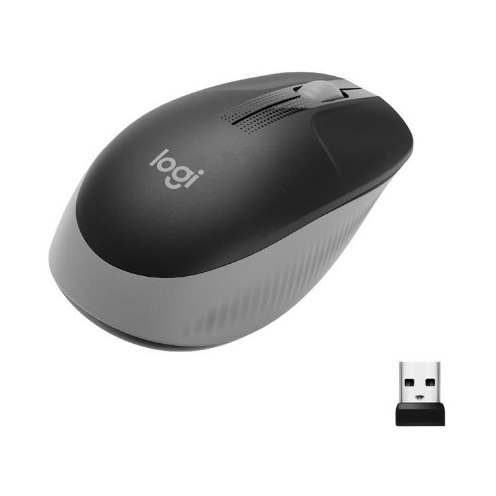 Souris - Sans fil - Logitech - M190 - Gris Souris - Sans fil - Logitech - M190 - Gris