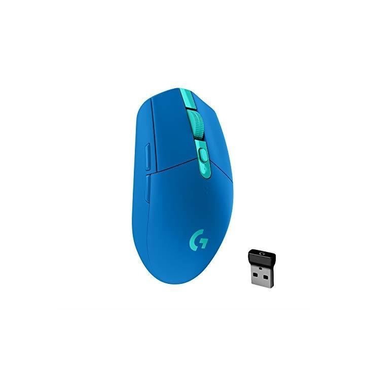 Souris gamer - Sans fil - Logitech G - G305 Lightspeed - Bleu Souris gamer - Sans fil - Logitech G - G305 Lightspeed - Bleu