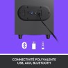 Enceinte PC - Sans fil - Logitech - Z407 - Noir