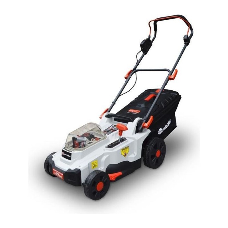 Tondeuse a batterie 37cm 40V - ELEM - TDE40V37-LI2BF - Fonction mulchi Tondeuse a batterie 37cm 40V - ELEM - TDE40V37-LI2BF - Fonction mulchi