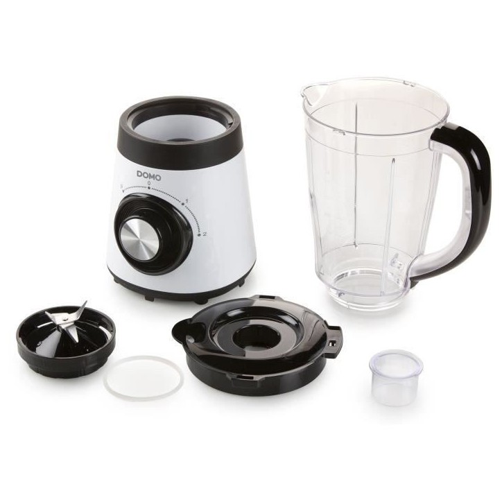 Blender - Mixeur - DOMO - DO9203BL - 500 W - 1,5 L - Gris Blender - Mixeur - DOMO - DO9203BL - 500 W - 1,5 L - Gris