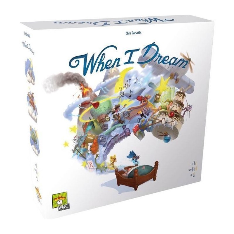 Jeu de société When I Dream - ASMODEE - a partir de 8 ans - 4 joueur
