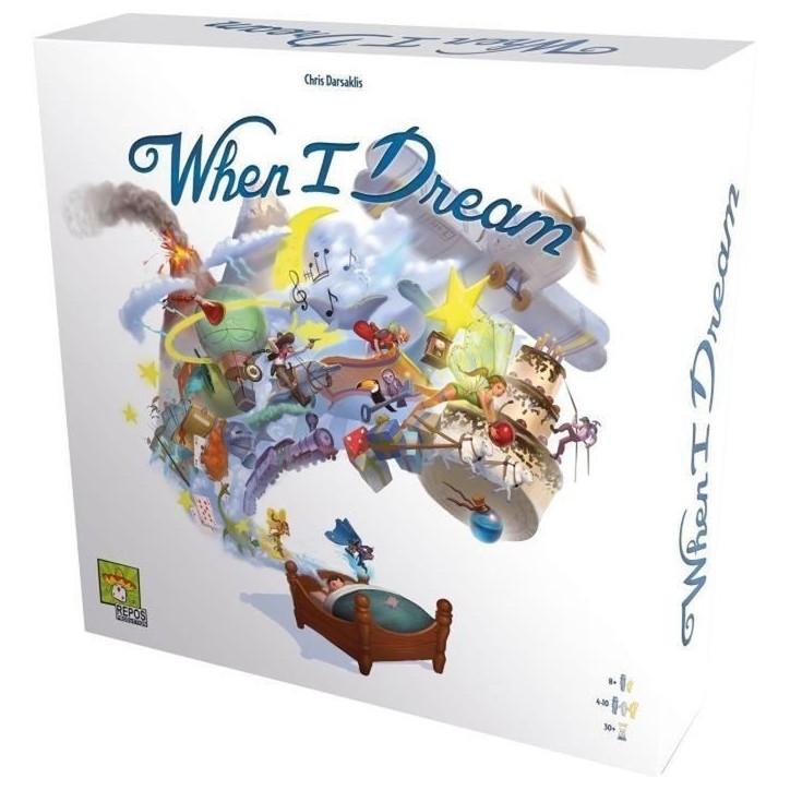 Jeu de société When I Dream - ASMODEE - a partir de 8 ans - 4 joueurs ou plus - 30 min Jeu de société When I Dream - ASMODEE - a partir de 8 ans - 4 joueurs ou plus - 30 min