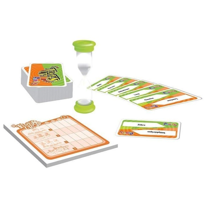 Asmodée - Repos Production - Time's Up! : Family - Version Orange - Jeu de société - a partir de 8 ans - 4 a 12 joueurs - 30