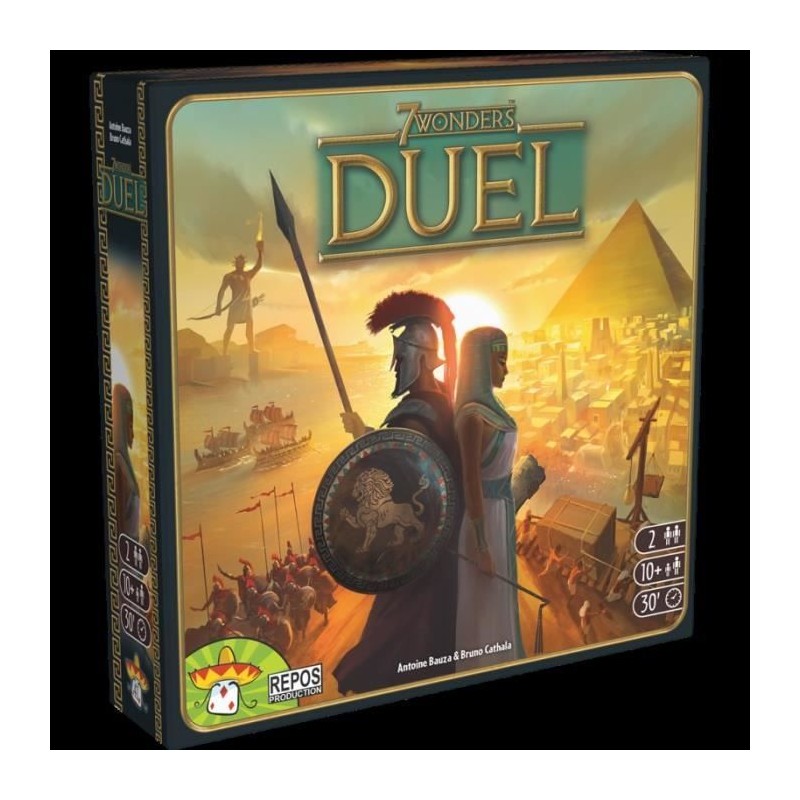 Asmodée - Repos Production - 7 Wonders : Duel - Unbox Now- Jeu de soc Asmodée - Repos Production - 7 Wonders : Duel - Unbox Now- Jeu de soc