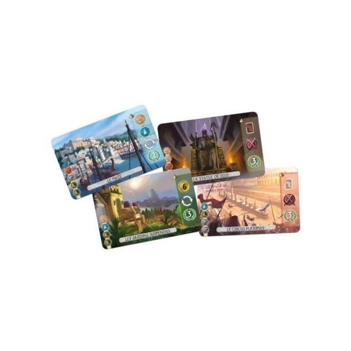 Asmodée - Repos Production - 7 Wonders : Duel - Unbox Now- Jeu de société - a partir de 10 ans - 2 joueurs - 30 minutes Asmodée - Repos Production - 7 Wonders : Duel - Unbox Now- Jeu de société - a partir de 10 ans - 2 joueurs - 30 minutes