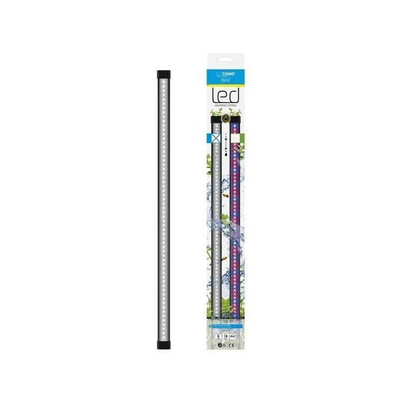 CIANO CLA60 Rampe LED + convertisseur Aqua 60 et 80 LED 6500K Rampe LE CIANO CLA60 Rampe LED + convertisseur Aqua 60 et 80 LED 6500K Rampe LE