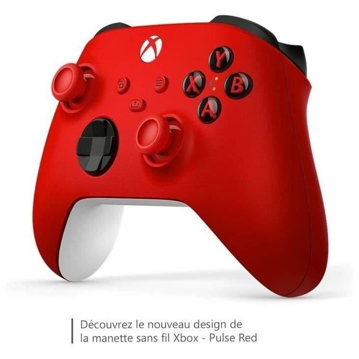 Manette de jeu - Xbox - Sans fil - Rouge Manette de jeu - Xbox - Sans fil - Rouge