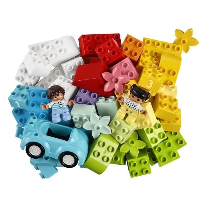 LEGO 10913 DUPLO Classic La Boîte De Briques Jeu De Construction Avec Rangement, Jouet éducatif pour Bébé de 1 an et plus