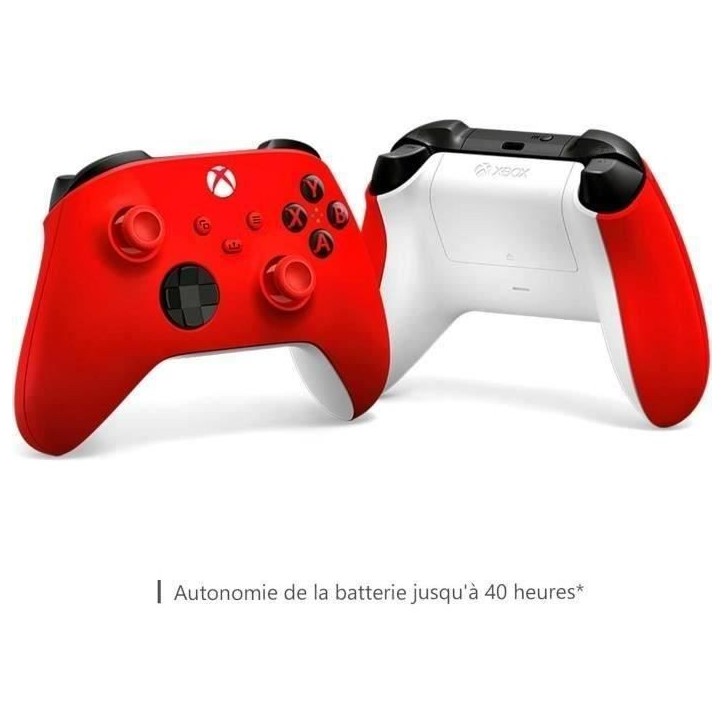 Manette de jeu - Xbox - Sans fil - Rouge Manette de jeu - Xbox - Sans fil - Rouge