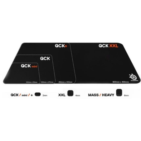 Tapis de Souris Gaming - STEELSERIES - QCK 3XL - Extra Large - Lavable - Antidérapant