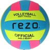 Ballon de volleyball - REZO - PVC - Contraste bicolore - Résistant et