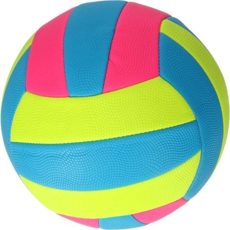 Ballon de volleyball - REZO - PVC - Contraste bicolore - Résistant et léger