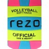 Ballon de volleyball - REZO - PVC - Contraste bicolore - Résistant et