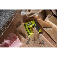 Agrafeuse cloueuse - RYOBI - 4V - Agrafes de 6 a 14 mm - Pointes 18G j