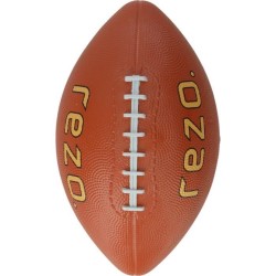 Ballon de football américain - REZO - Caoutchouc - Taille 6 - Marron