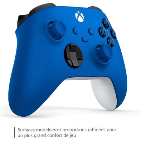 Manette de jeu - Xbox - Sans fil - Bleu électrique