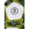 Ballon de football - REZO - PVC - Taille 5 - Jaune bicolore - Résista