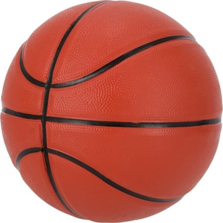Ballon de basket - REZO - Caoutchouc - Taille 5 - Marron - Polyvalent