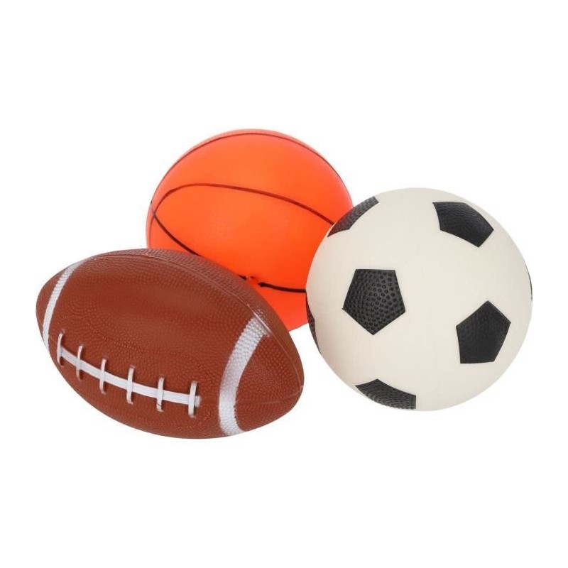 Set de balles - REZO - PVC - Durable - Design unisexe - Haute qualité