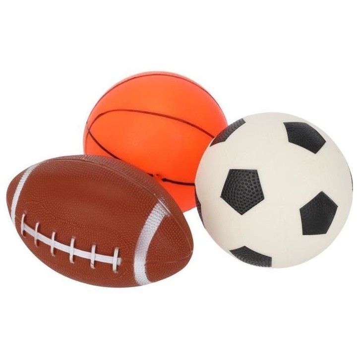 Set de balles - REZO - PVC - Durable - Design unisexe - Haute qualité