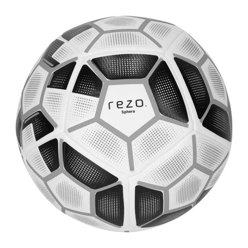 Ballon de football - REZO - Sphera - Taille 4 - Gris - Technologie ava
