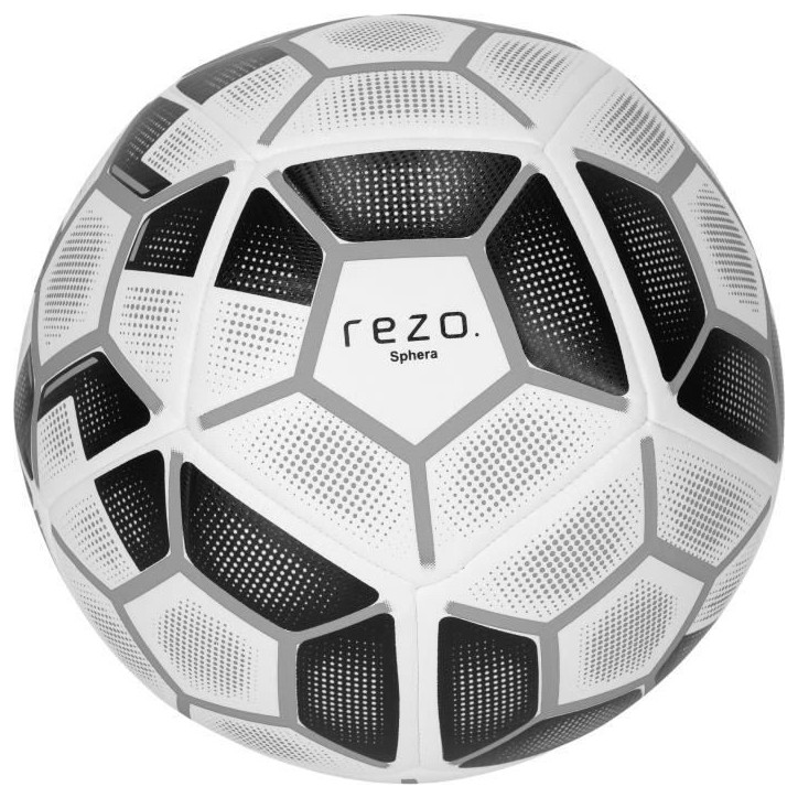 Ballon de football - REZO - Sphera - Taille 4 - Gris - Technologie avancée Ballon de football - REZO - Sphera - Taille 4 - Gris - Technologie avancée