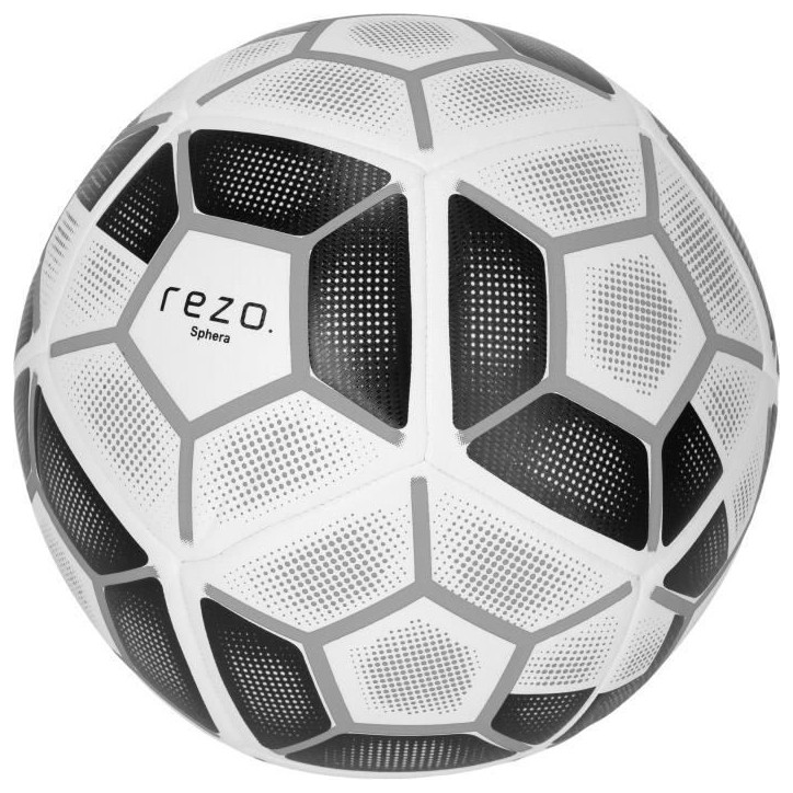 Ballon de football - REZO - Sphera - Taille 4 - Gris - Technologie avancée Ballon de football - REZO - Sphera - Taille 4 - Gris - Technologie avancée