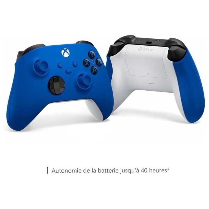 Manette de jeu - Xbox - Sans fil - Bleu électrique Manette de jeu - Xbox - Sans fil - Bleu électrique
