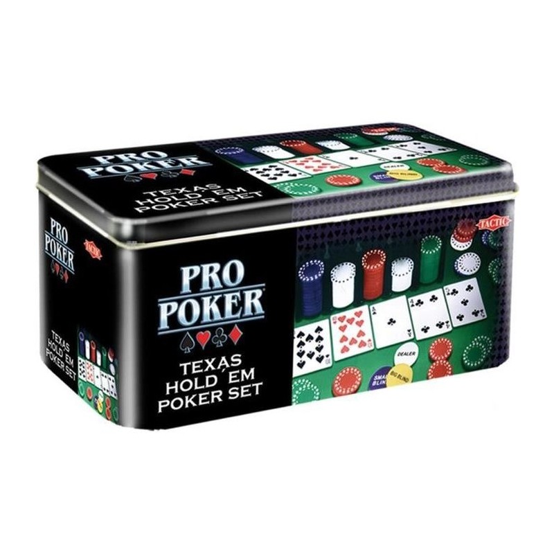 Coffret Métal Propoker - TACTIC - Jeu de carte - Mixte - 60 min - A p