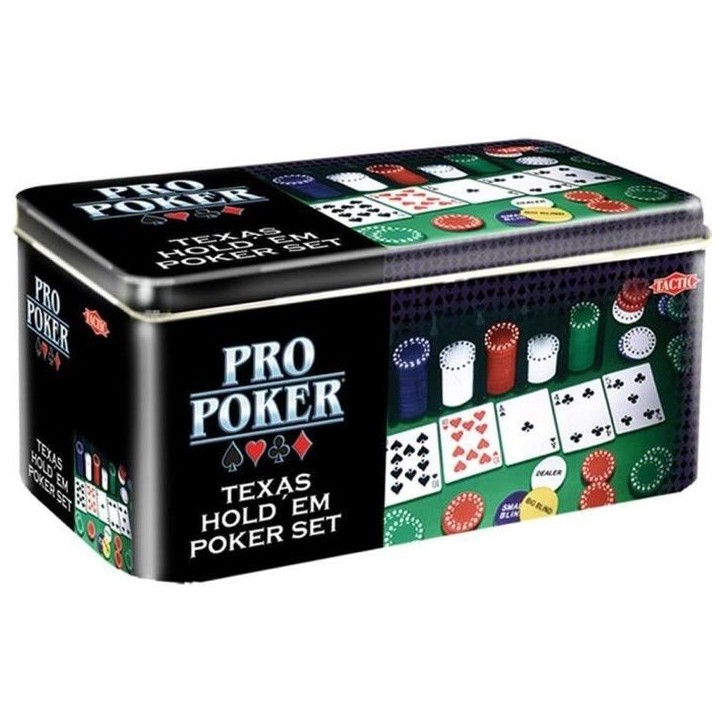 Coffret Métal Propoker - TACTIC - Jeu de carte - Mixte - 60 min - A partir de 11 ans Coffret Métal Propoker - TACTIC - Jeu de carte - Mixte - 60 min - A partir de 11 ans