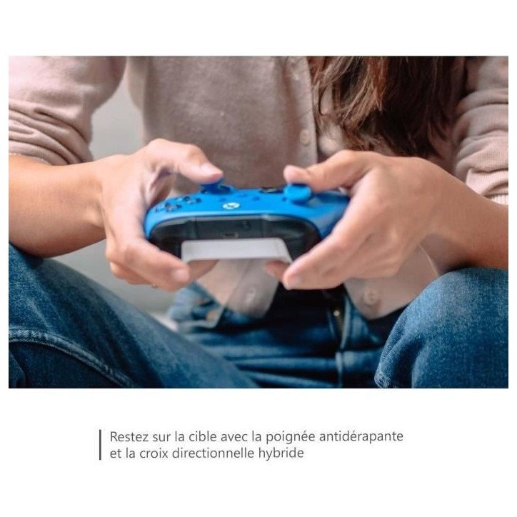 Manette de jeu - Xbox - Sans fil - Bleu électrique Manette de jeu - Xbox - Sans fil - Bleu électrique