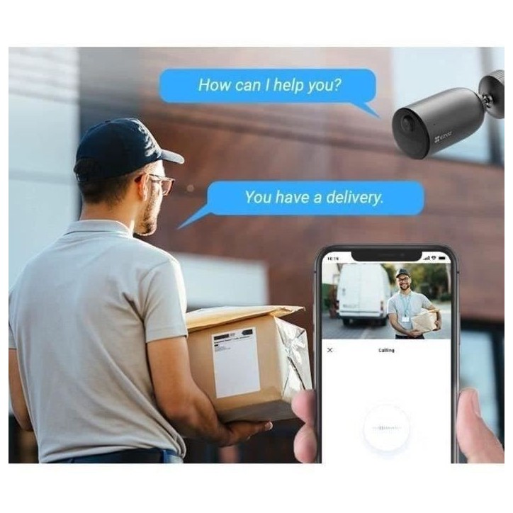 Caméra de surveillance Ezviz Camera de securite exterieure sans fil EB3 2K