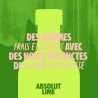 Absolut - Lime - Vodka aromatisée - 40,0% Vol. - 70cl